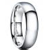 Tungsten Carbide Classic Dome Ring 8mm